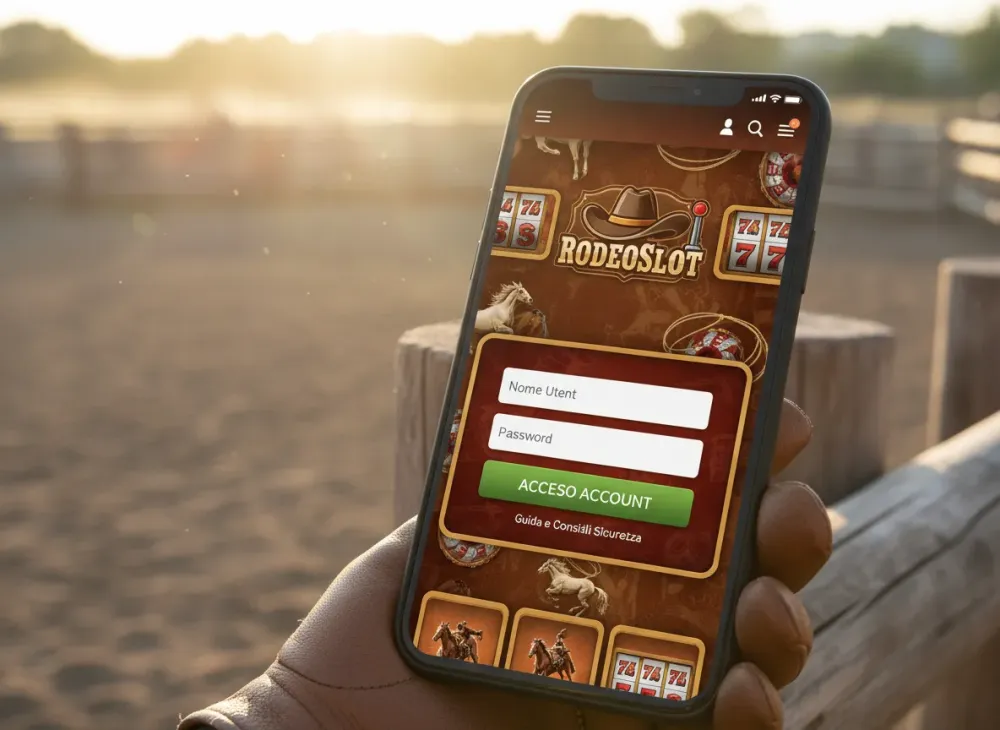 Rodeoslot login accesso account guida e consigli sicurezza
